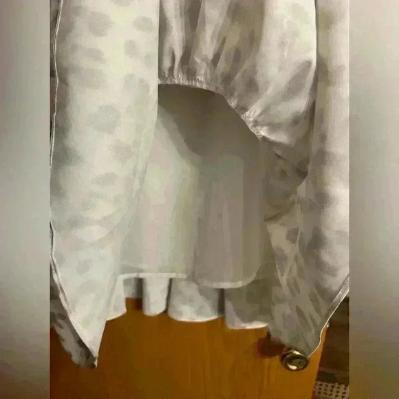 ANTHROPOLOGIE— Cheetah Dress Ruffle Bottom Mare Mare Dress: M - Picture 6 of 10